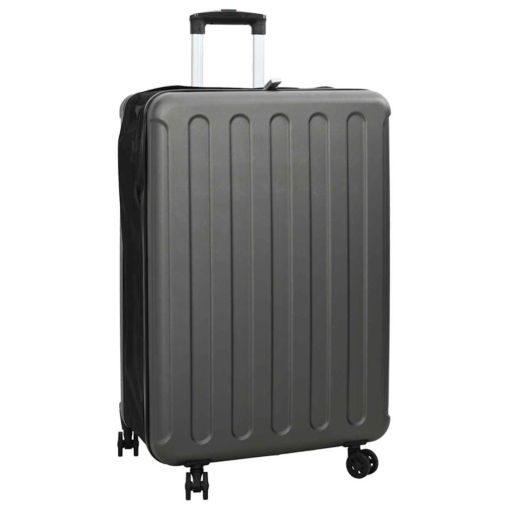 vidaXL Suitcase Folding Dark grey 50 x 30 x 76 cm ABS Plastic