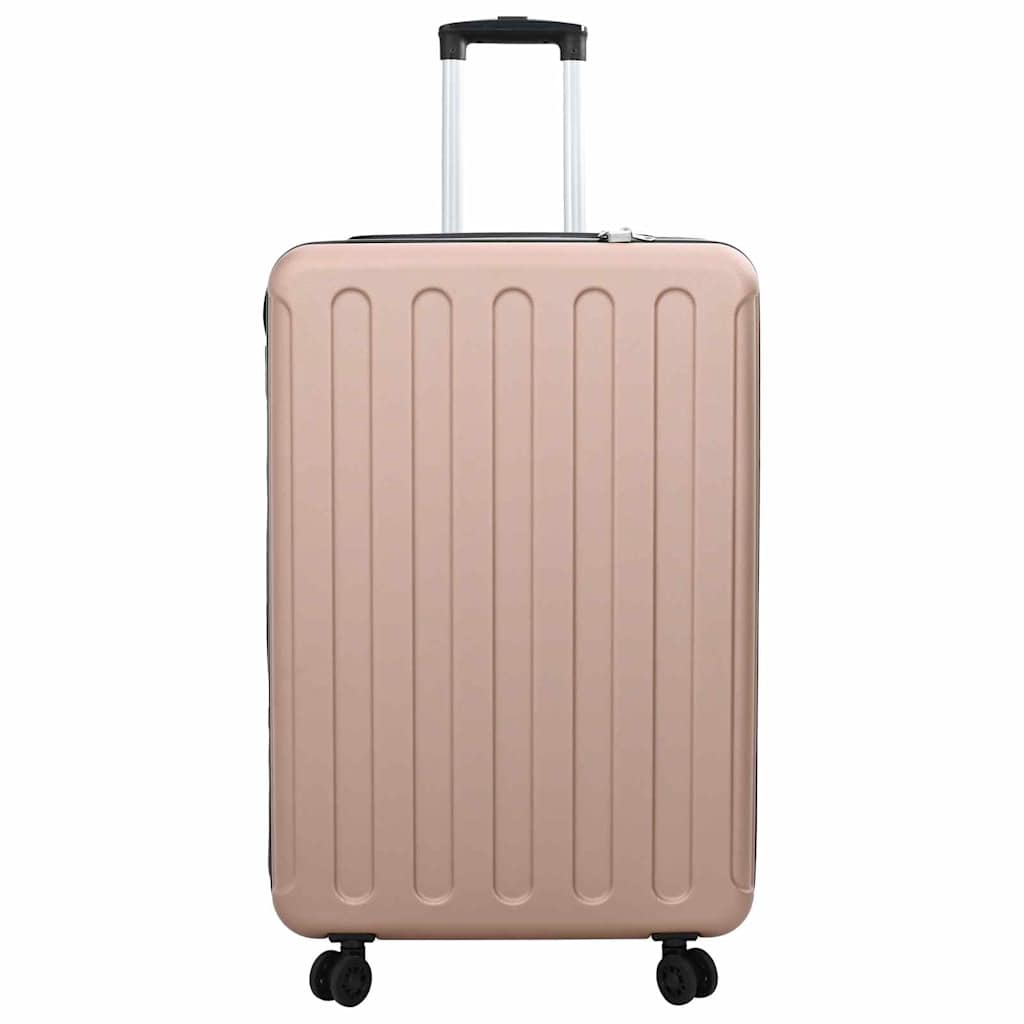 vidaXL Suitcase Folding Rose gold 50 x 30 x 76 cm ABS Plastic