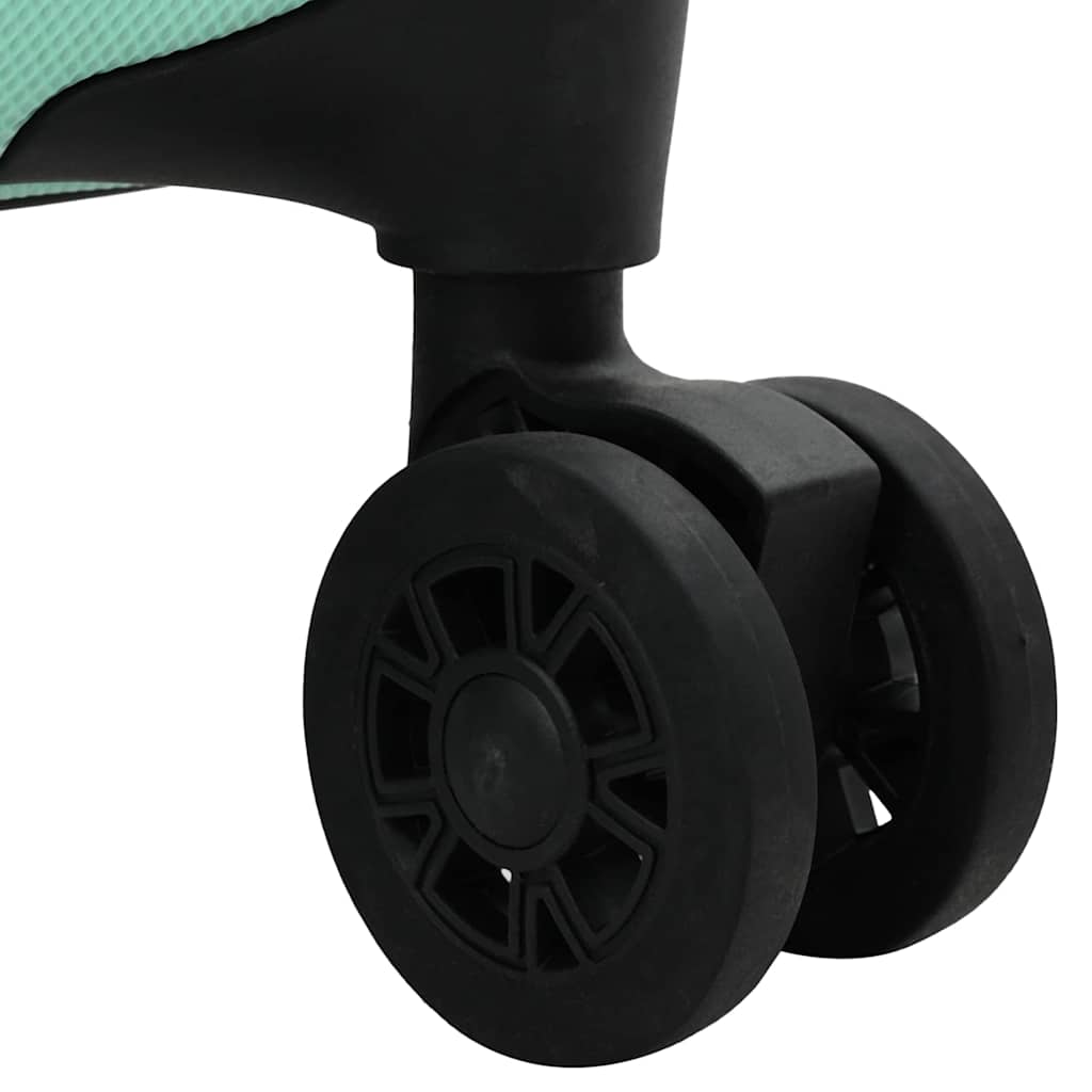 vidaXL Suitcase Folding Mint green 43 x 27 x 66 cm ABS Plastic