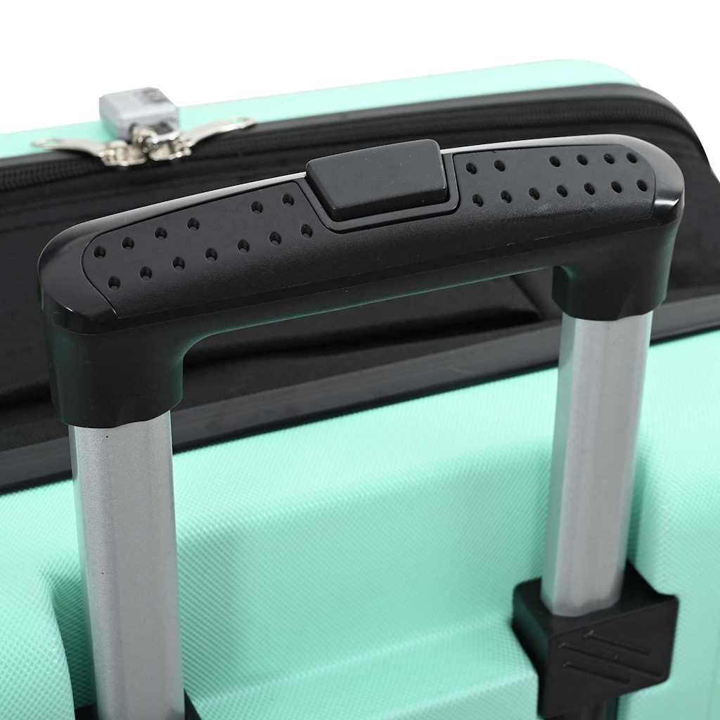 vidaXL Suitcase Folding Mint green 43 x 27 x 66 cm ABS Plastic