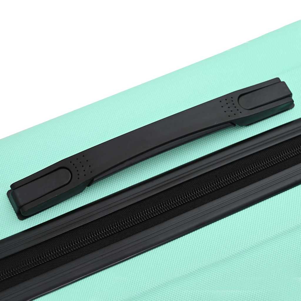 vidaXL Suitcase Set with Lock 3 pcs Mint green 50 x 31 x 78 cm