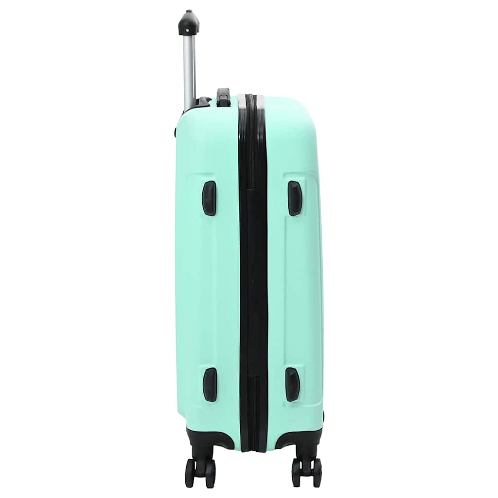 vidaXL Suitcase Set with Lock 3 pcs Mint green 50 x 31 x 78 cm