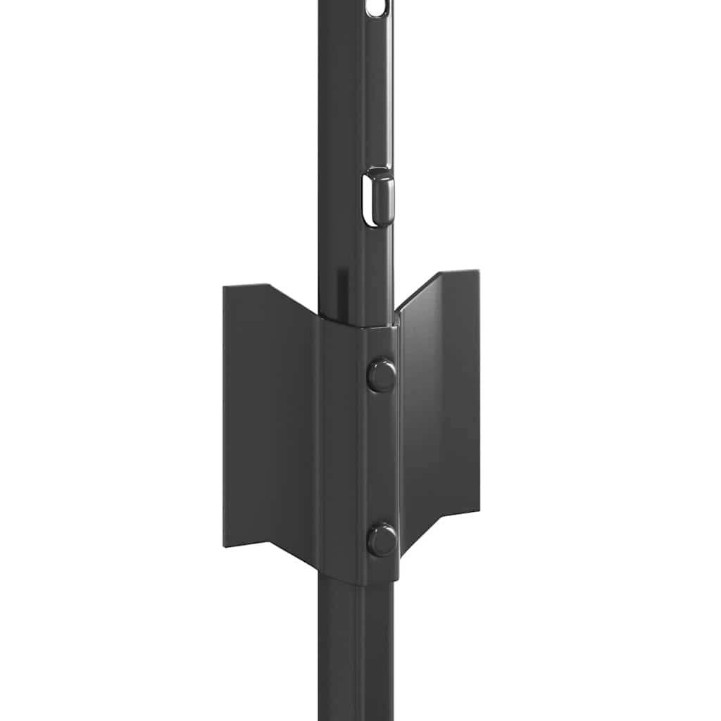 Fence Post 5 pcs Grey 80 cm Steel