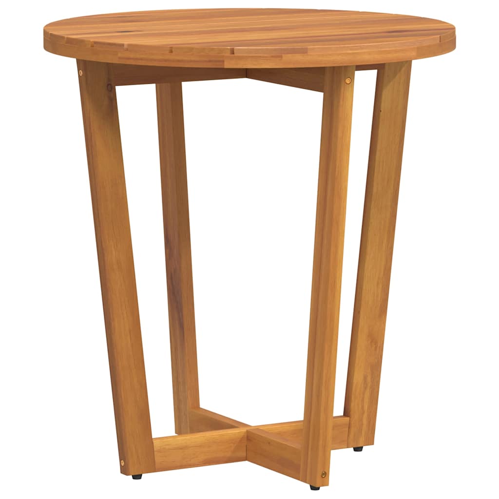 3 Piece Garden Dining Set Solid Wood Acacia