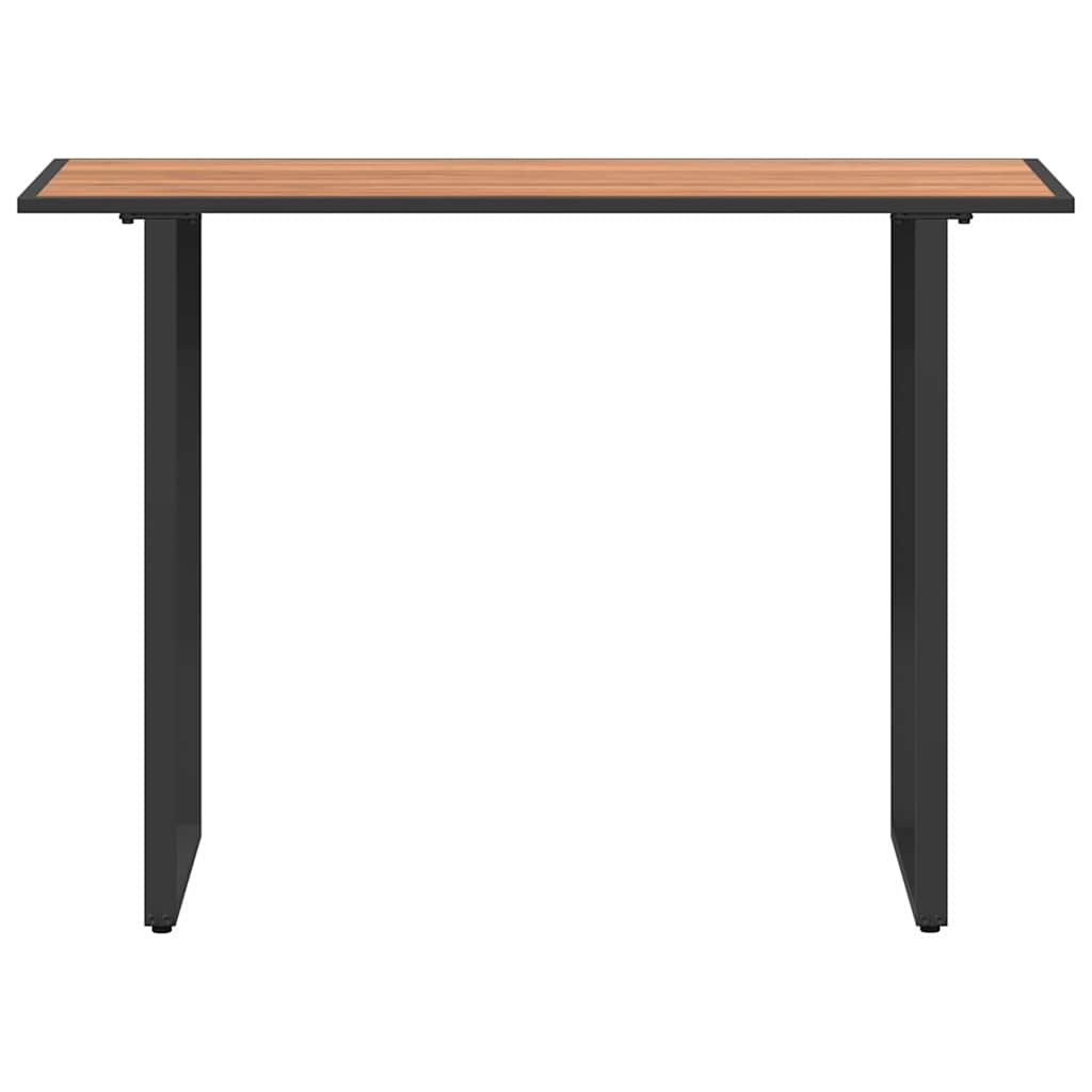 Garden Table Brown 100 x 55 x 70 cm Wood