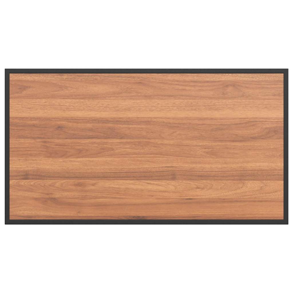 Garden Table Brown 100 x 55 x 70 cm Wood