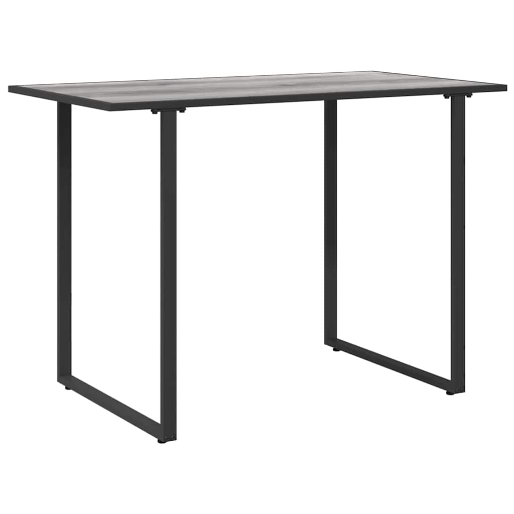Garden Table Grey 100 x 55 x 70 cm Wood