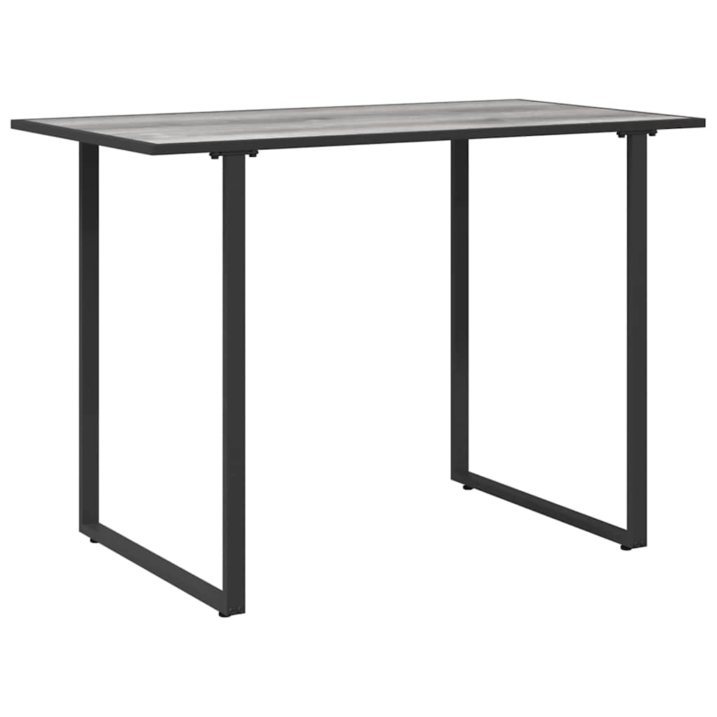 Garden Table Grey 100 x 55 x 70 cm Wood