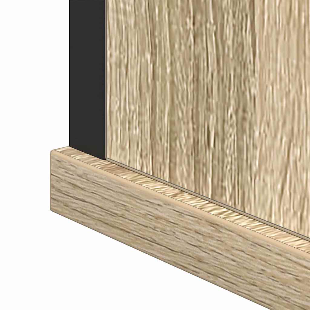 Mirror Cabinet Sonoma Oak 42 x 12 x 60 cm Engineered Wood