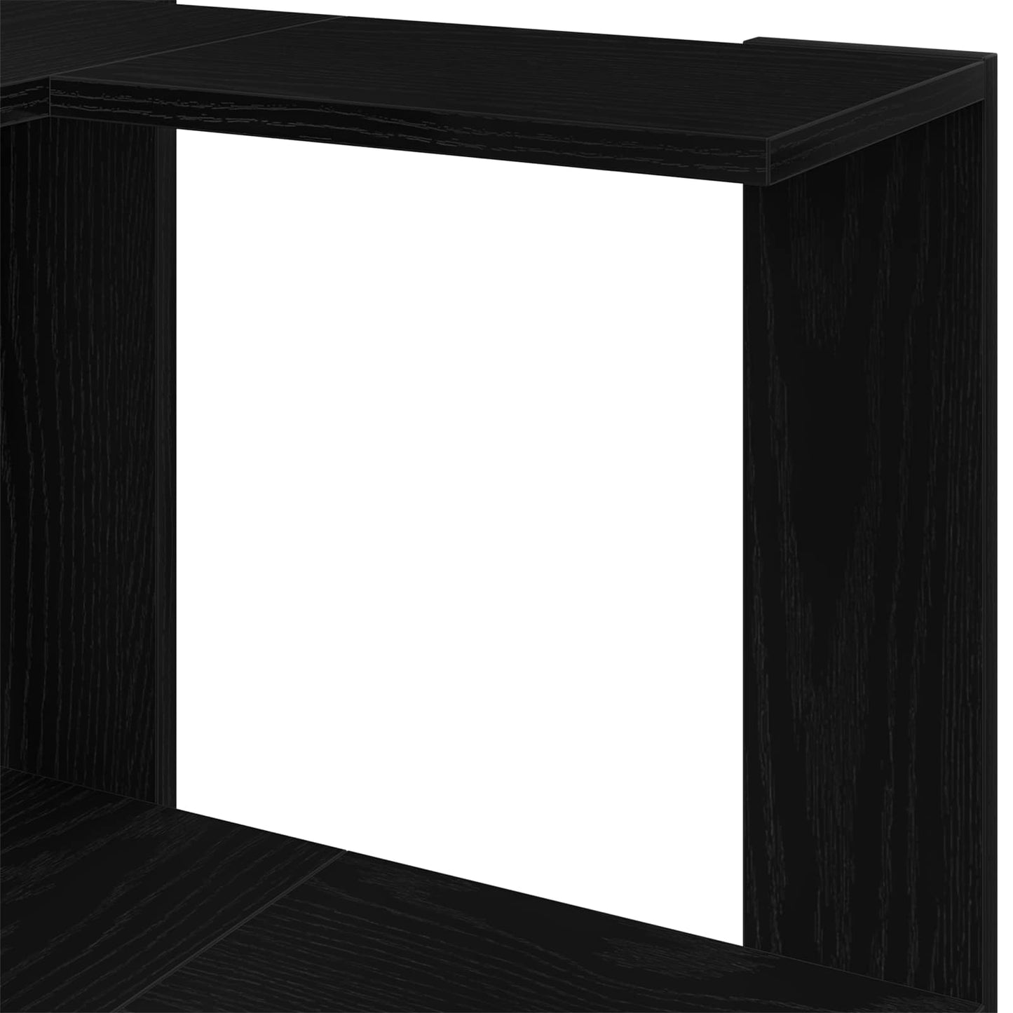 Bookcase 5-Tier 50 x 50 x 179 cm Black Oak