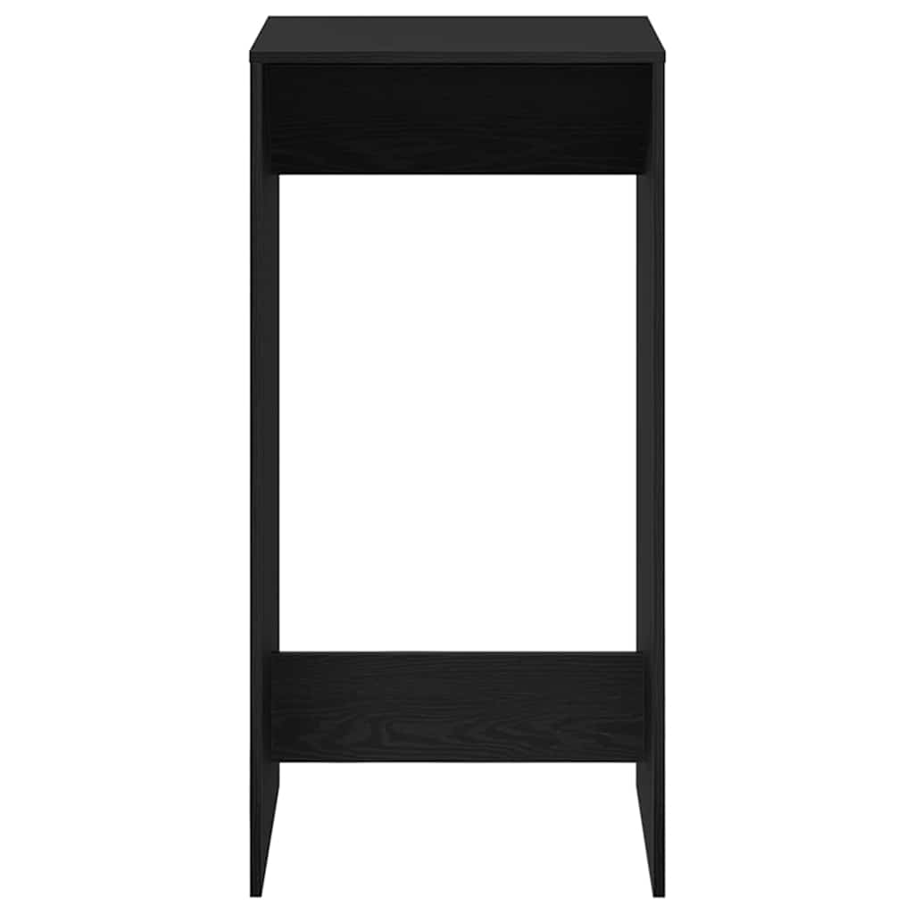 Bar Table 51 x 50 x 103.5 cm Engineered Wood Black Oak