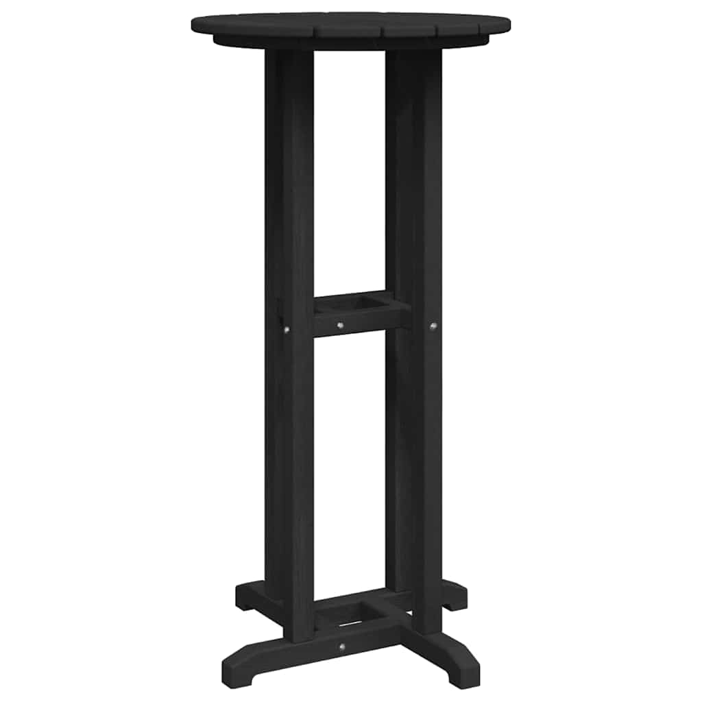 Bar Table Black 55 x 55 x 107 cm Polyethylene