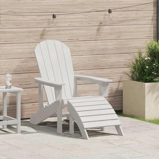 Adirondack Chair White HDPE