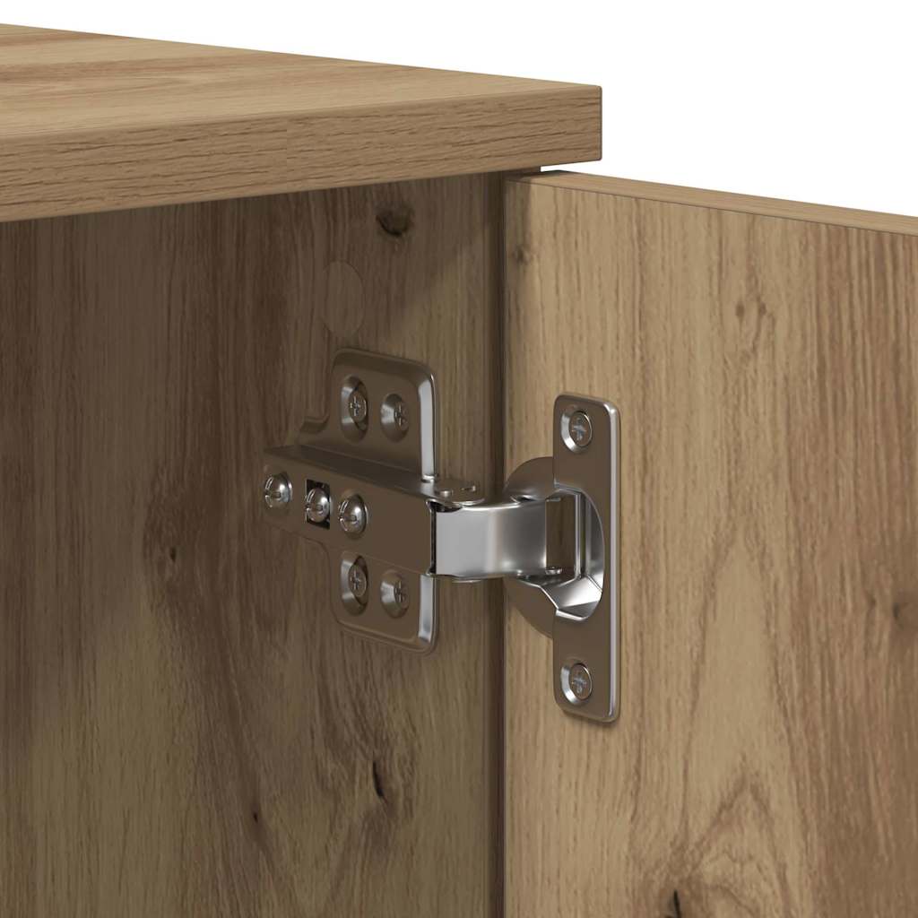 Bed Frame with Drawer Artisan Oak 90 x 200 cm Engineered Wood