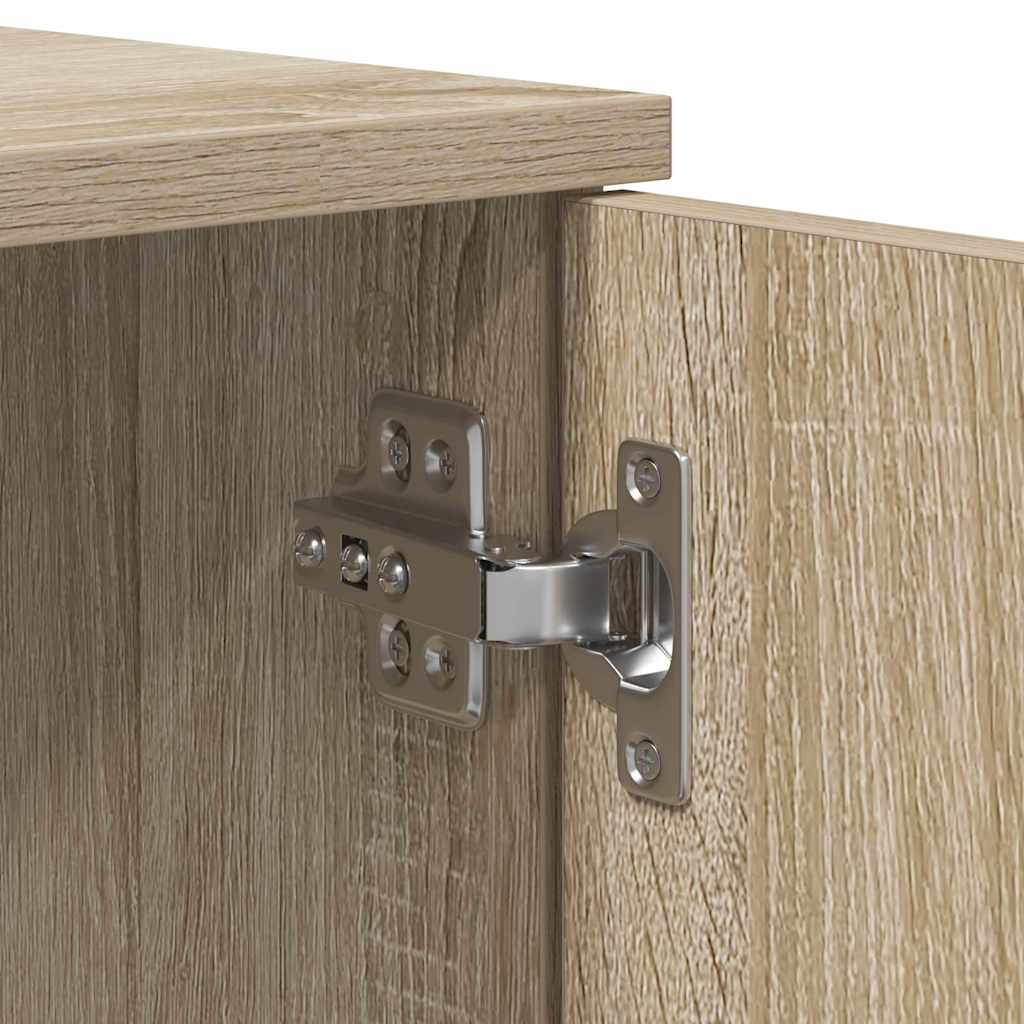 Bed Frame with Drawer Sonoma Oak 70 x 190 cm Engineered Wood