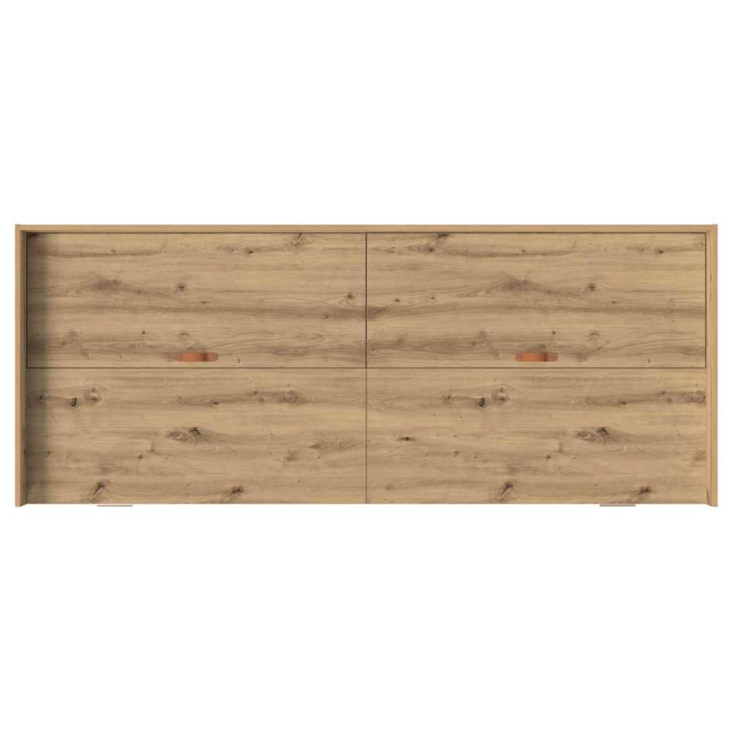 Bed Frame with Drawer Artisan Oak 90 x 200 cm Engineered Wood