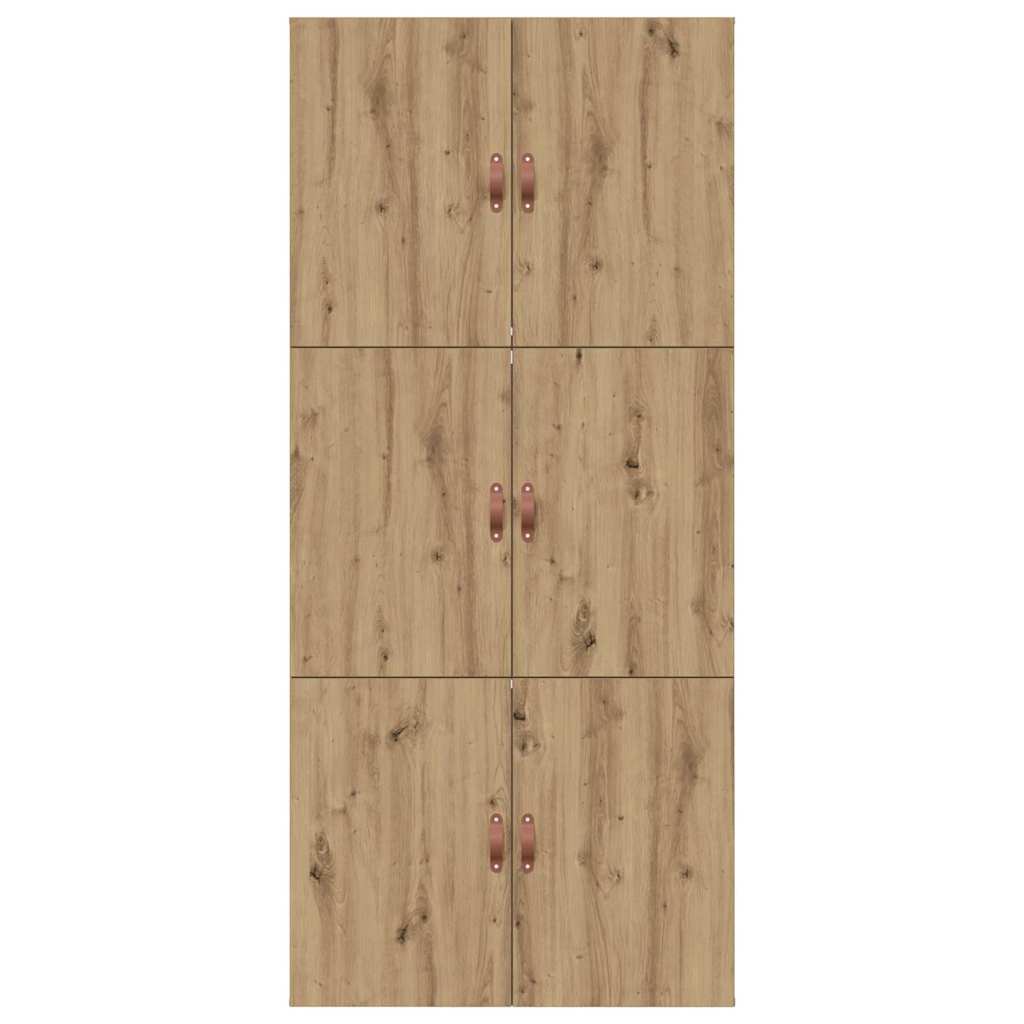 Storage Bed Frame Artisan Oak 90 x 200 cm Engineered Wood