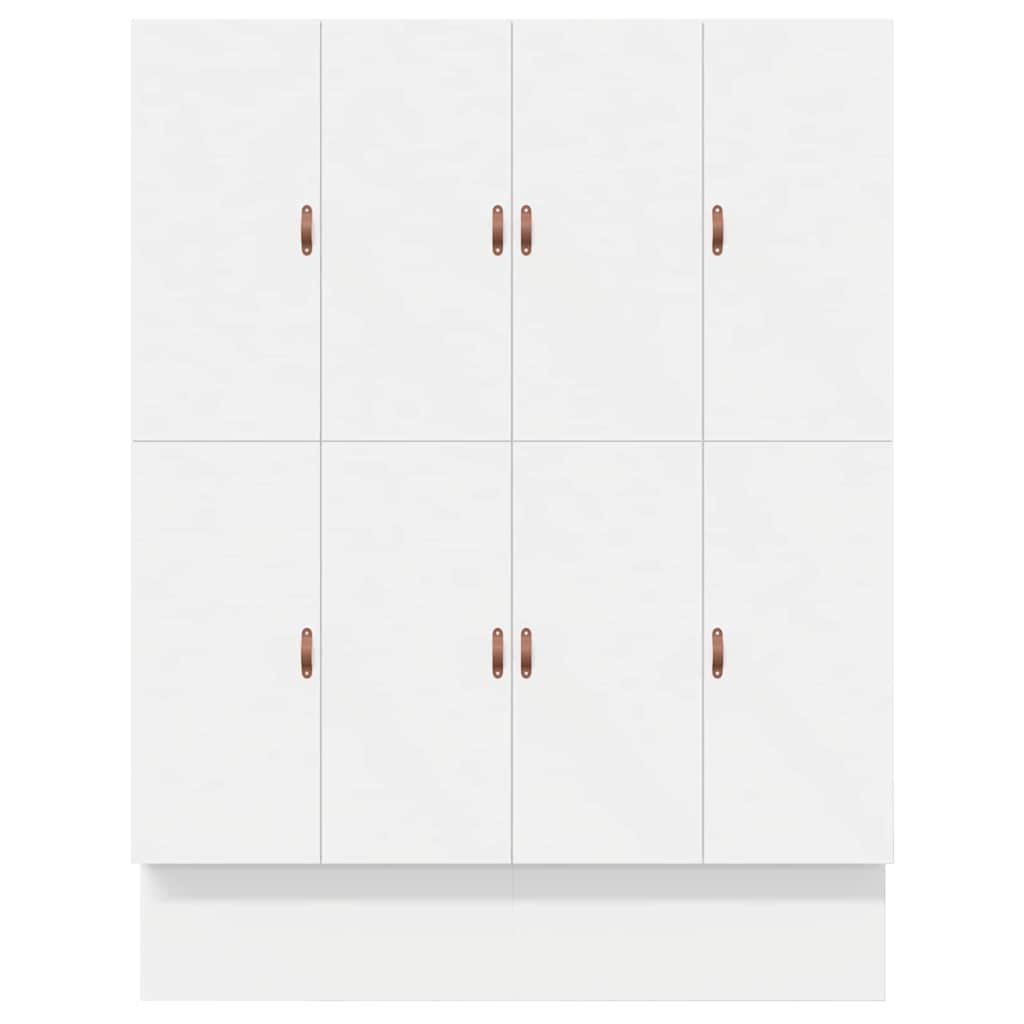 Storage Bed Frame with Drawer White 200 cm Engineered Wood