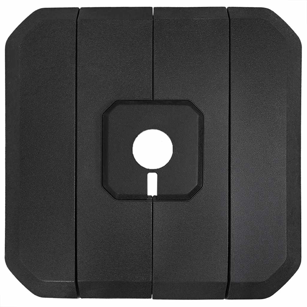 Cantilever Umbrella Base Black 98 x 98 x 98 cm