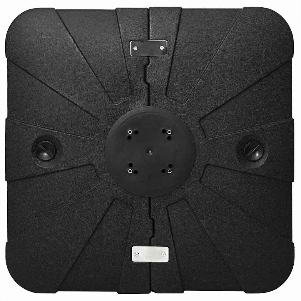 Cantilever Umbrella Base Black 86 x 86 x 19 cm