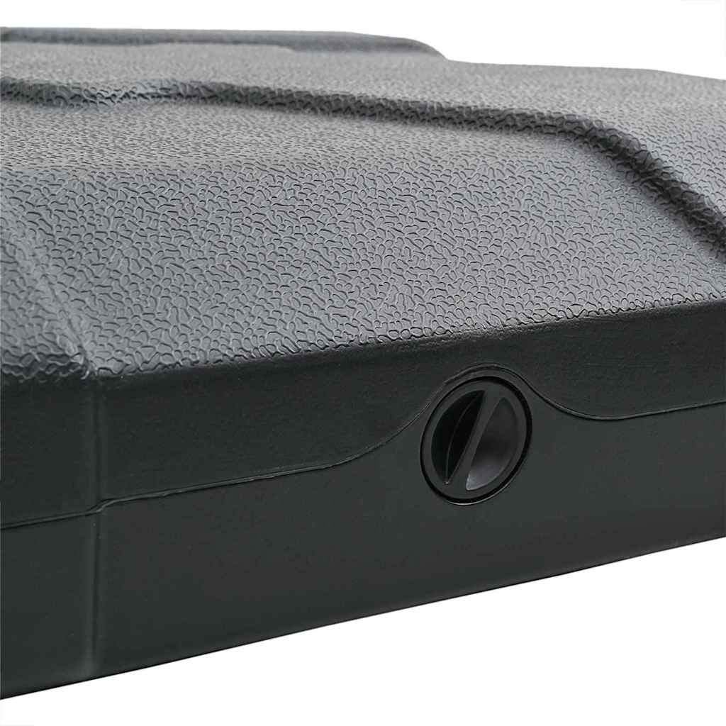 Cantilever Umbrella Base Black 88.5 x 88.5 x 12 cm