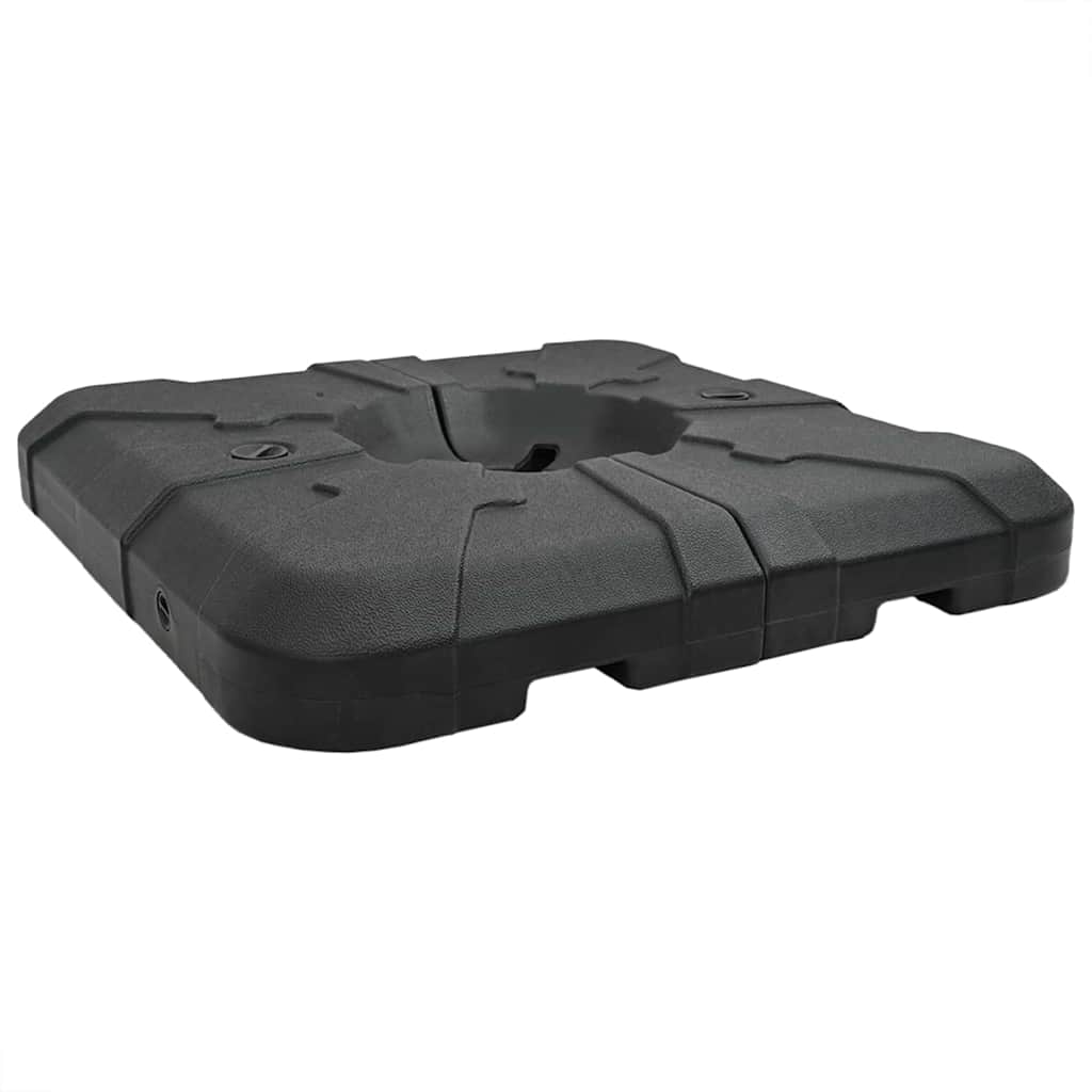 Cantilever Umbrella Base Black 88.5 x 88.5 x 12 cm