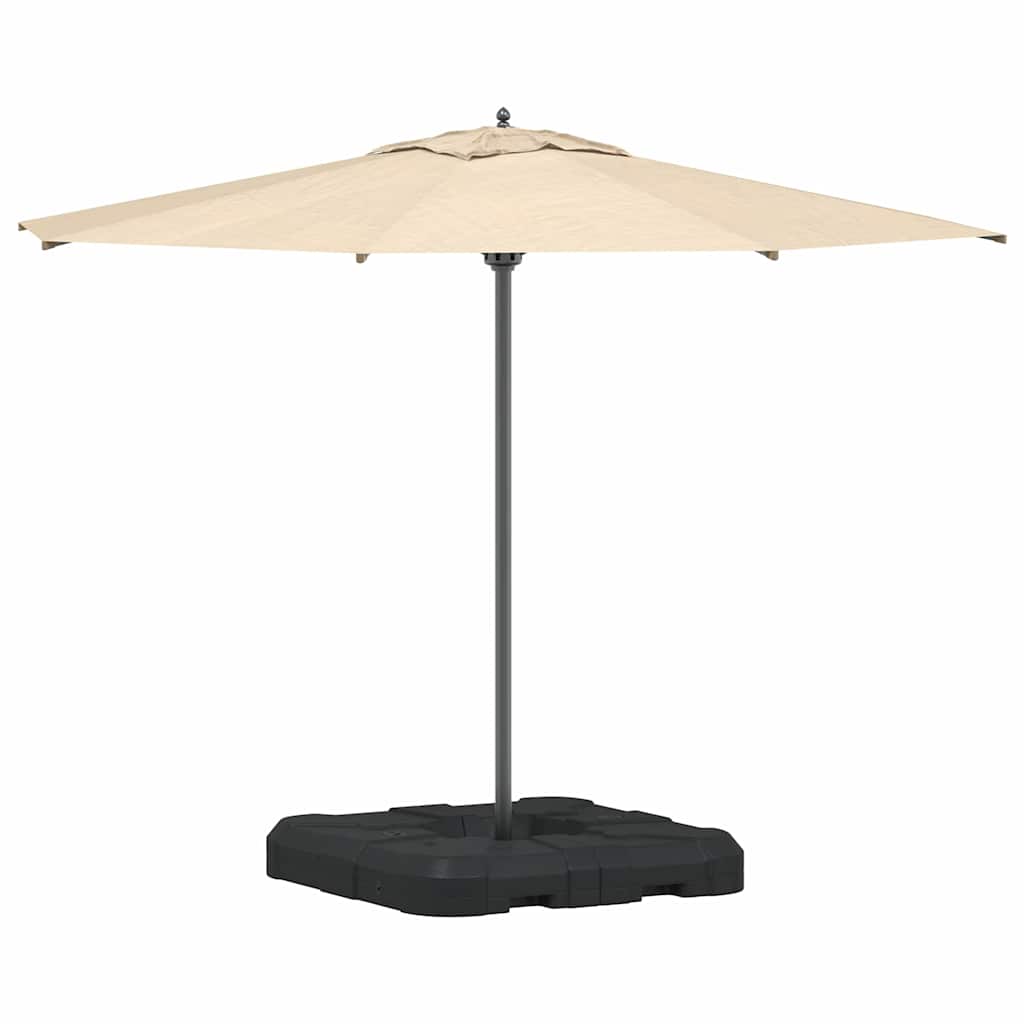 Cantilever Umbrella Base Black 88.5 x 88.5 x 12 cm