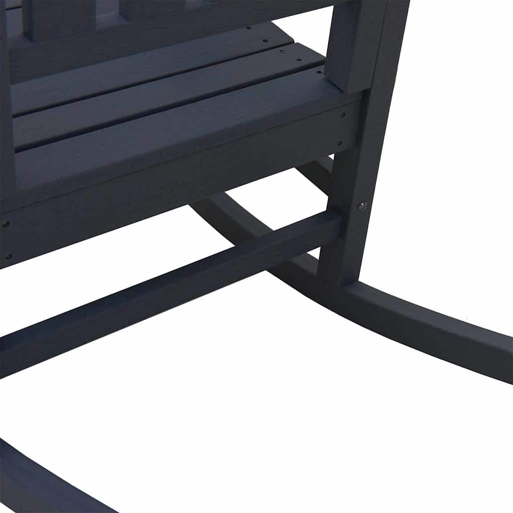 Rocking Chair 2 pcs Navy 92 x 70 x 108 cm Polyethylene