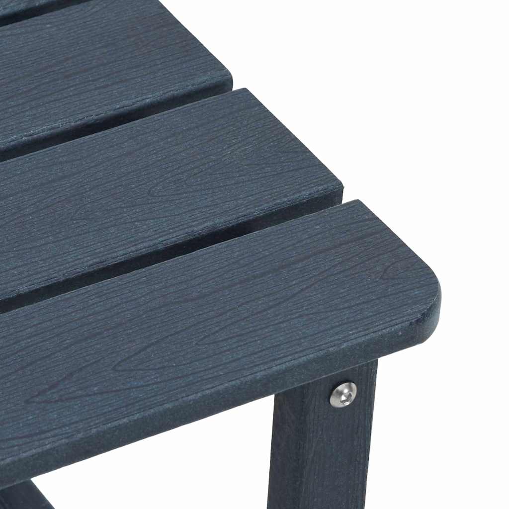 Rocking Chair 3 pcs Navy Polyethylene