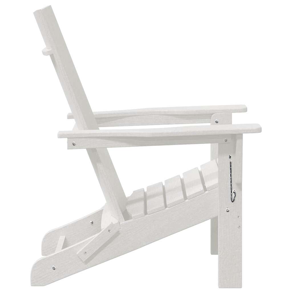 Garden Chair 2 pcs White 80.5 x 74.5 x 92 cm Polyethylene