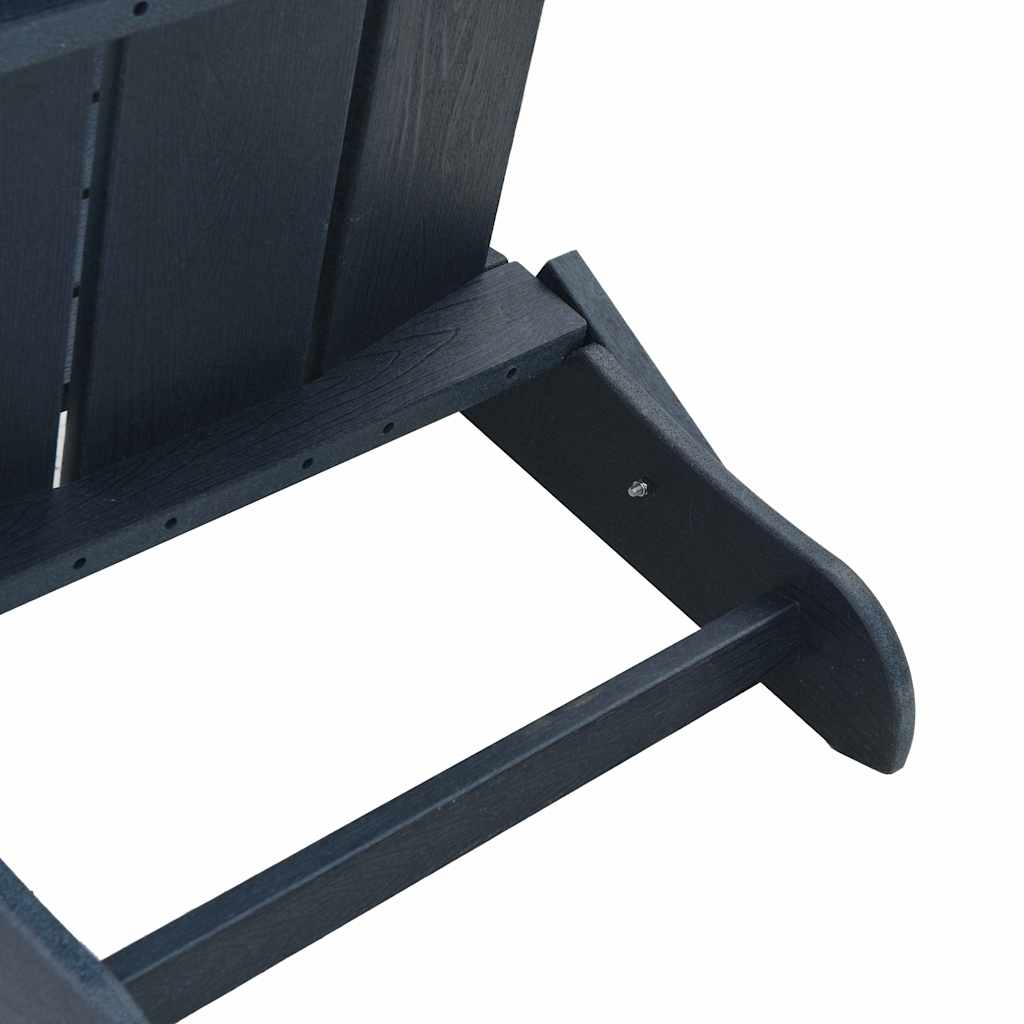 Garden Chair 2 pcs Navy 80.5 x 74.5 x 92 cm Polyethylene