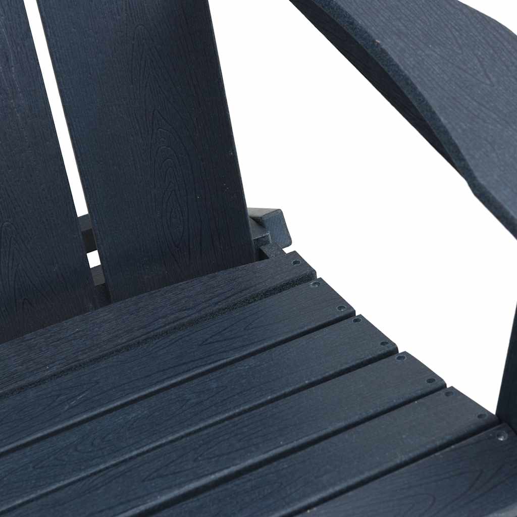 Garden Chair 2 pcs Navy 80.5 x 74.5 x 92 cm Polyethylene