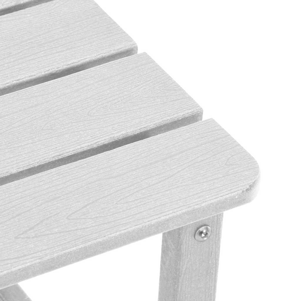 Garden Chair 3 pcs White 80.5 x 74.5 x 92 cm Polyethylene