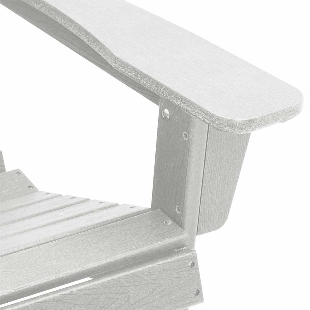 Garden Chair 3 pcs White Polyethylene