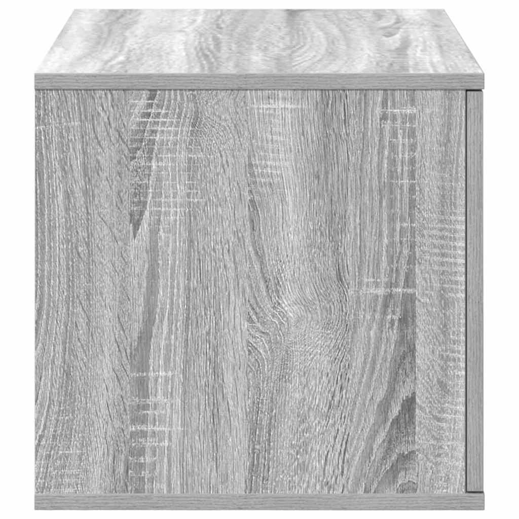 Storage Cabinet 2 pcs Grey Sonoma 118 x 41 x 40 cm