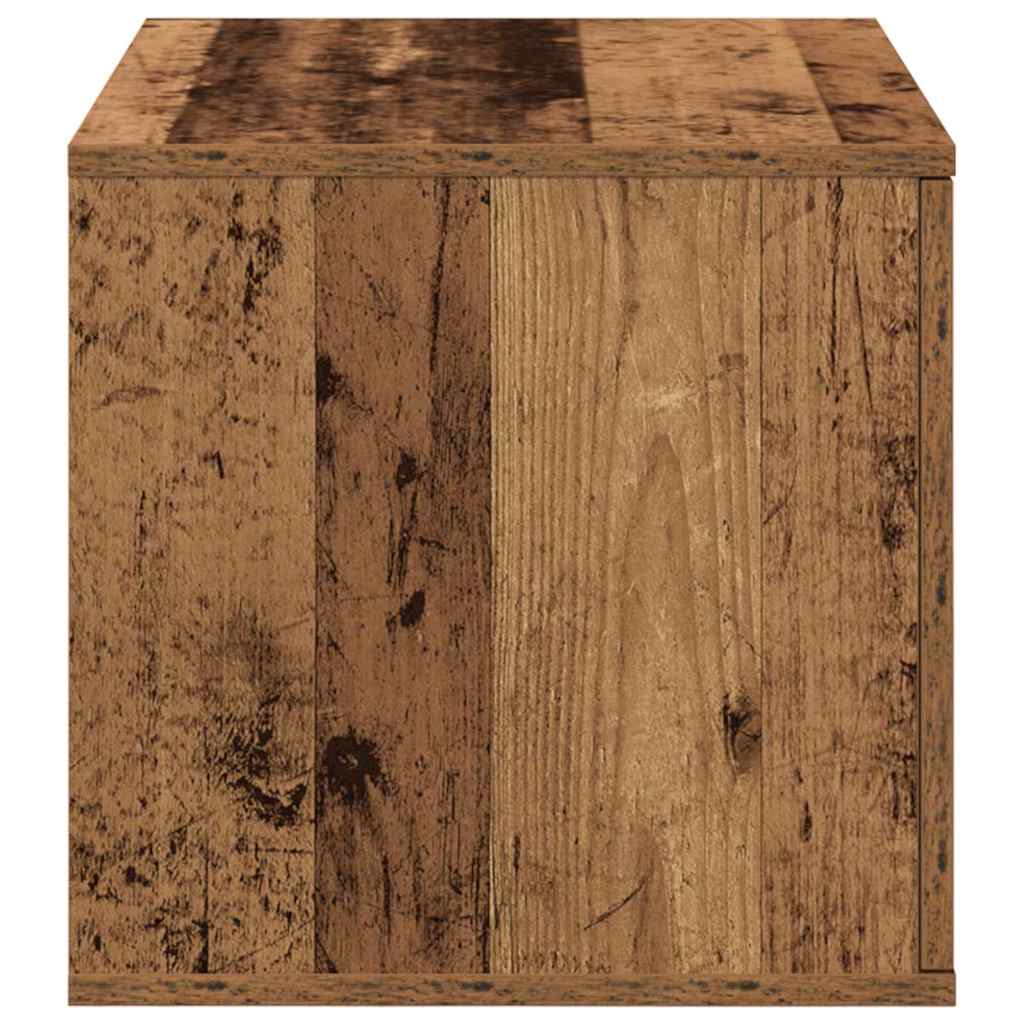 Storage Cabinet 2 pcs Old Wood 118 x 41 x 40 cm Engineered Wood