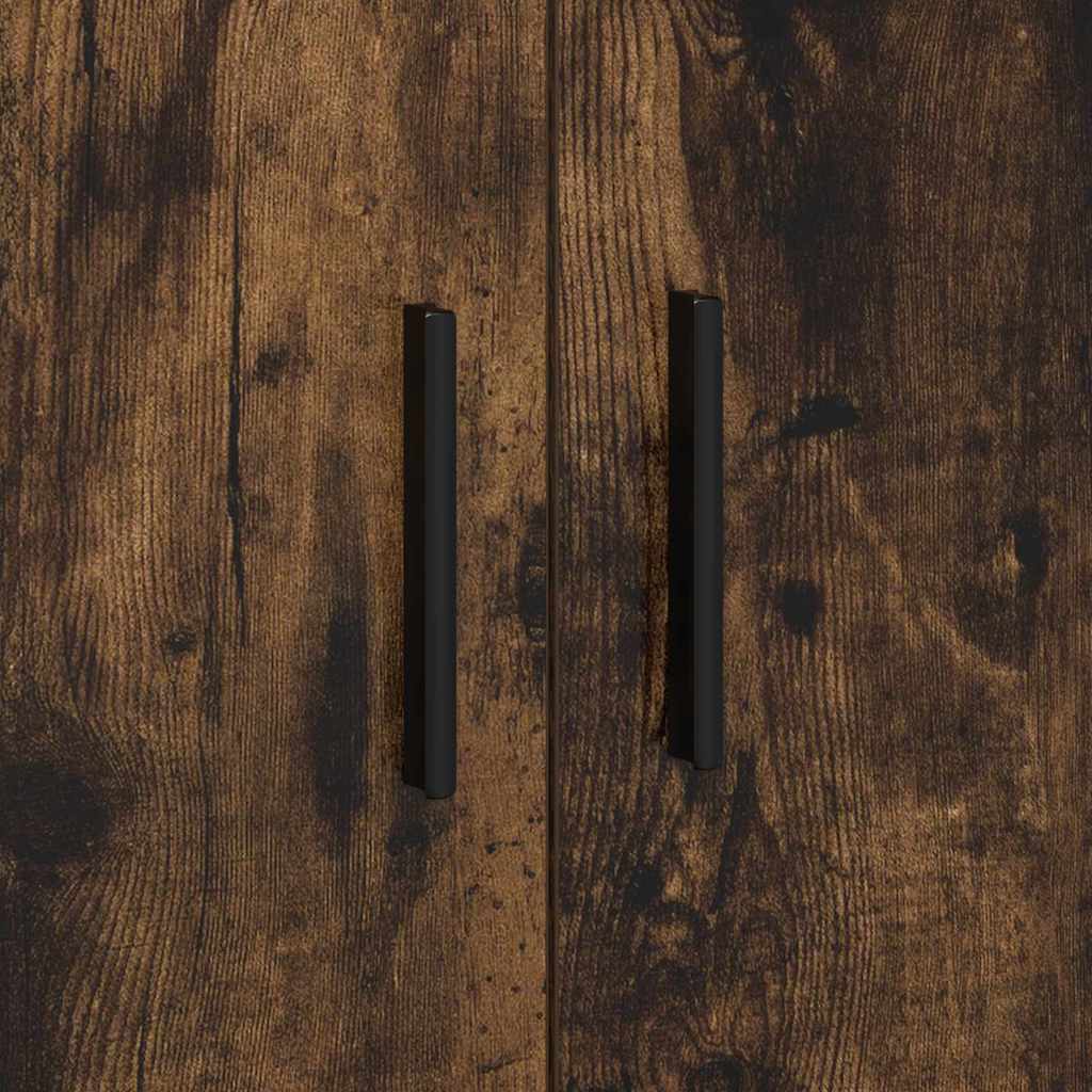 Storage Cabinet 2 pcs Smoked Oak 108 x 41 x 40 cm