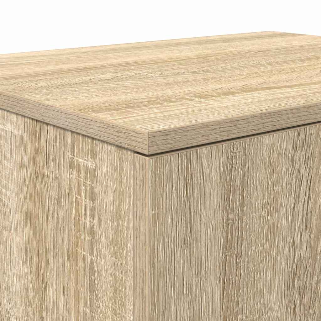 Storage Cabinet 2 pcs Sonoma Oak 103 x 41 x 40 cm
