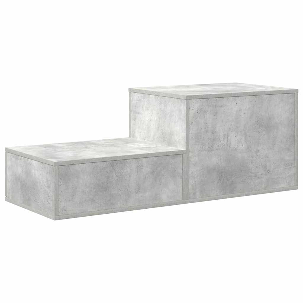 Storage Cabinet 2 pcs Concrete Grey 103 x 41 x 40 cm