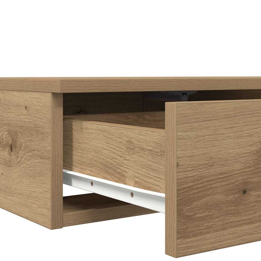 Bed Drawers Artisan Oak 200 x 36.5 x 16.5 cm Engineered Wood