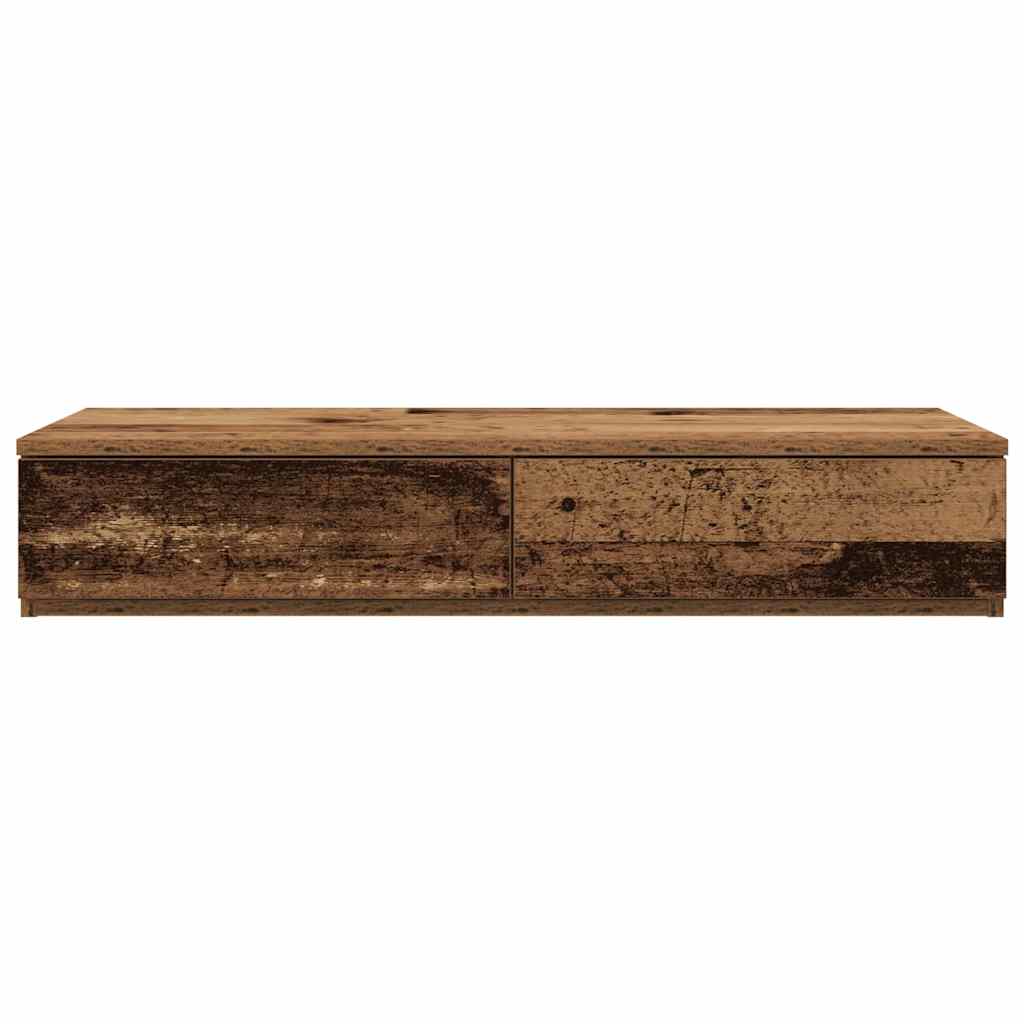 Bed Drawers Old Wood 80 x 36.5 x 16.5 cm Engineered Wood