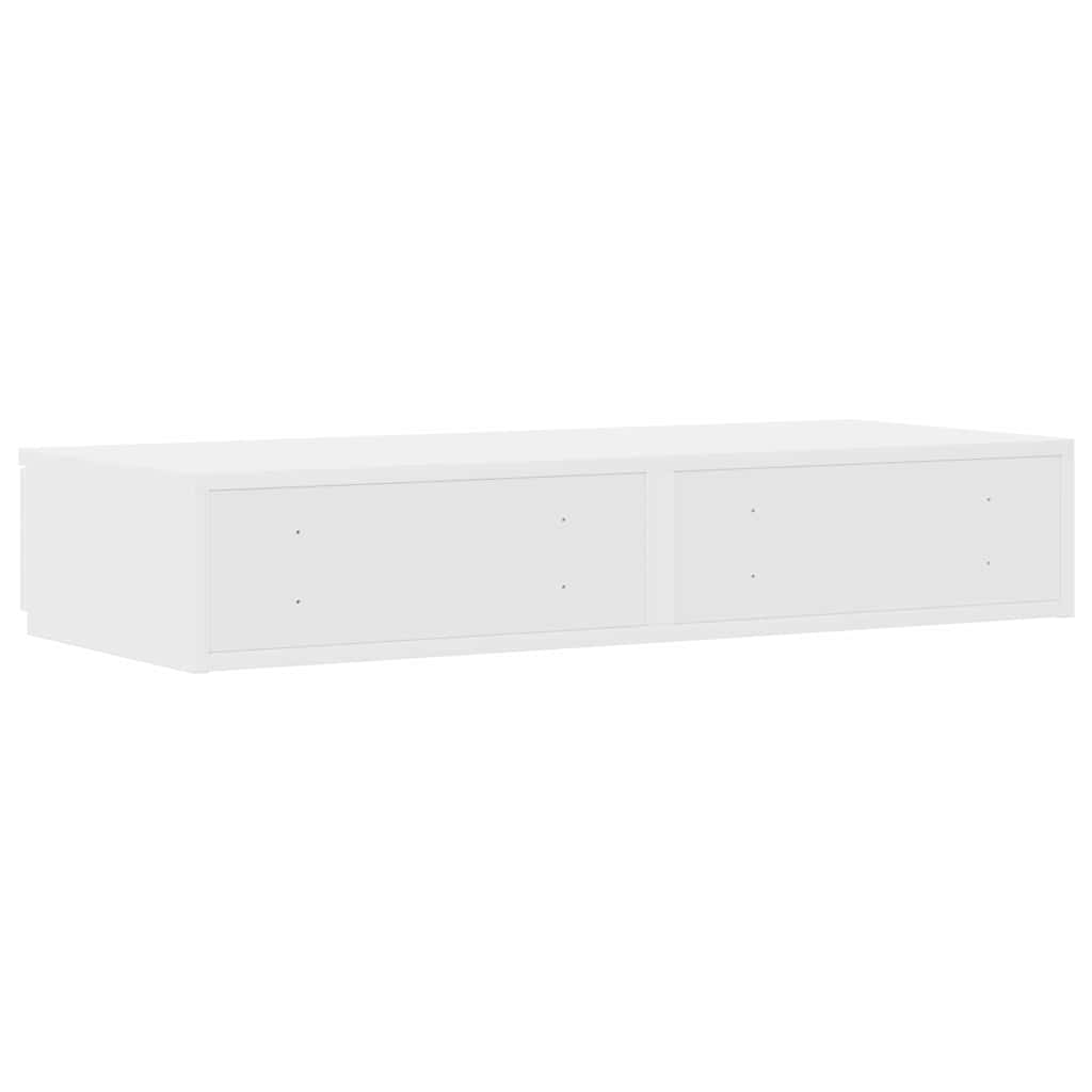Bed Drawers White 90 x 36.5 x 16.5 cm Engineered Wood