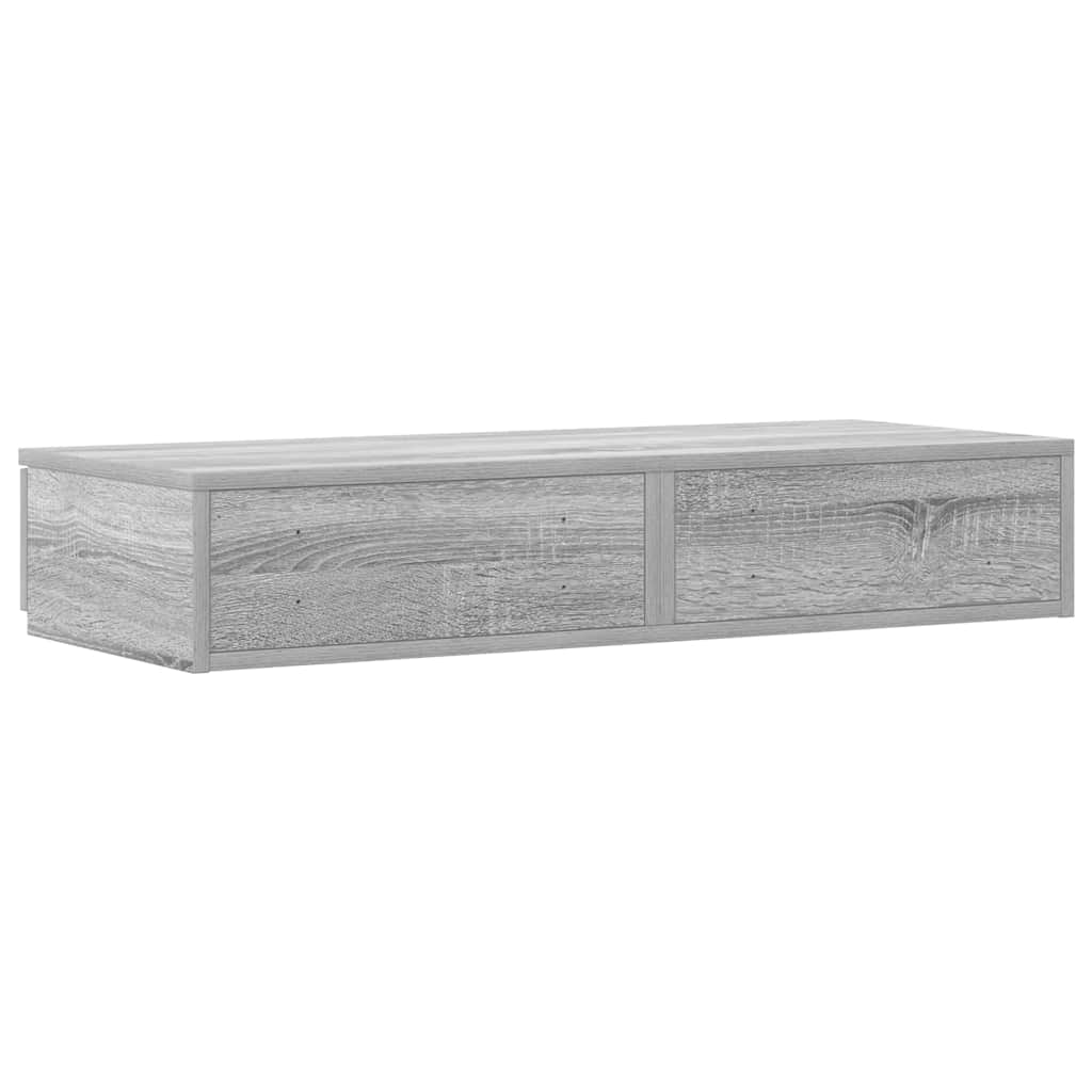 Bed Drawers Grey Sonoma 90 x 36.5 x 16.5 cm Engineered Wood