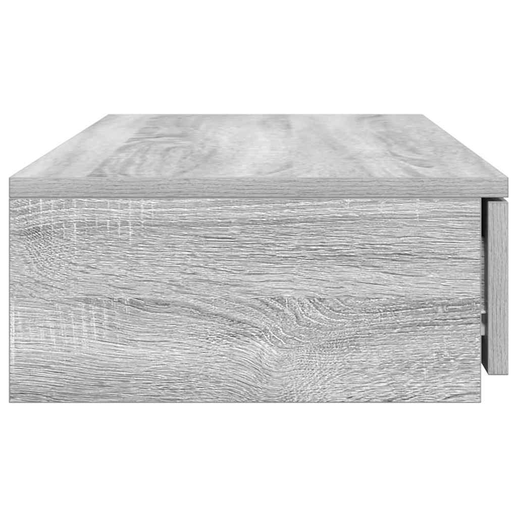 Bed Drawers Grey Sonoma 90 x 36.5 x 16.5 cm Engineered Wood