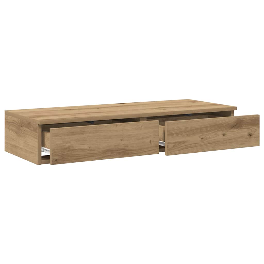 Bed Drawers Artisan Oak 90 x 36.5 x 16.5 cm Engineered Wood