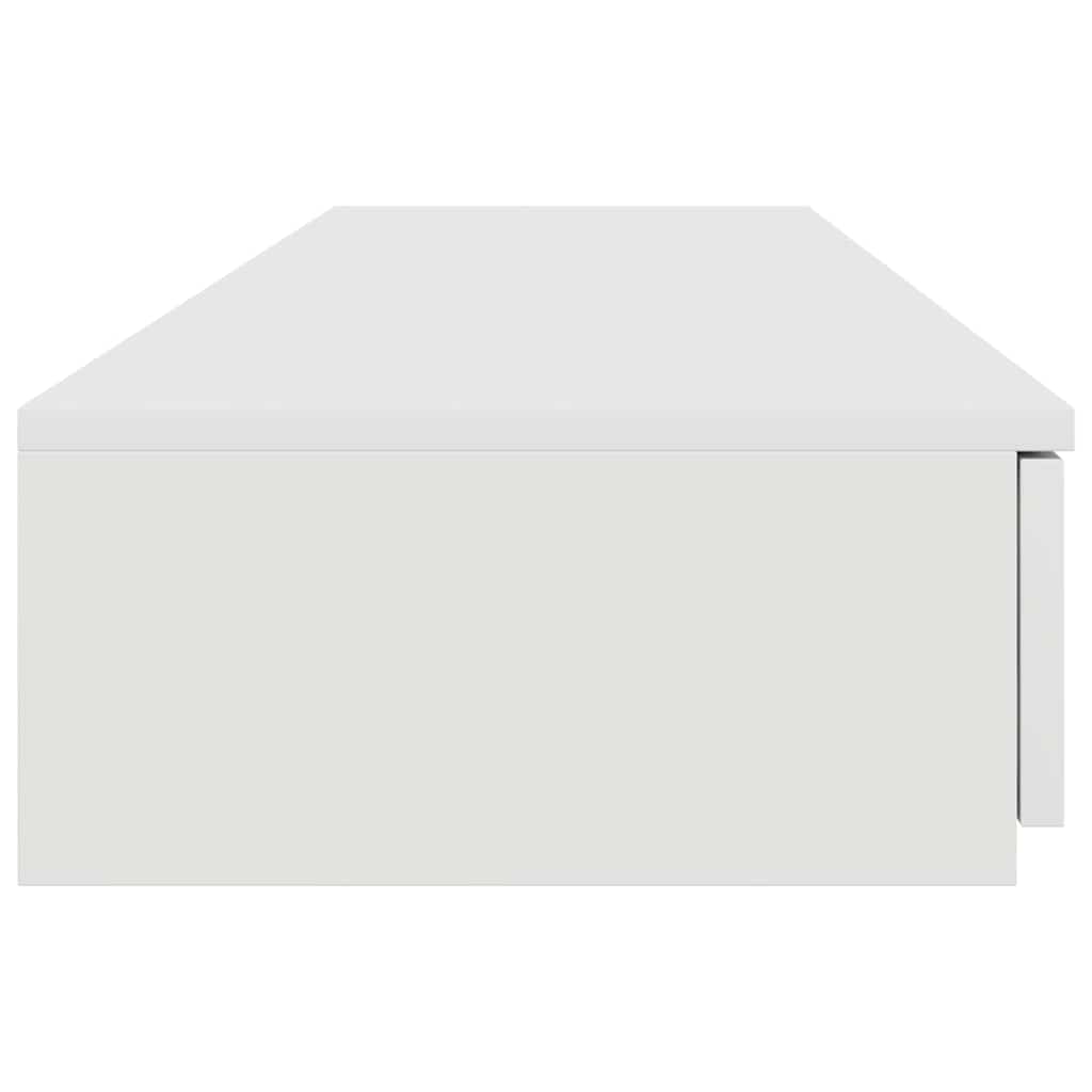 Bed Drawers White 140 x 36.5 x 16.5 cm Engineered Wood