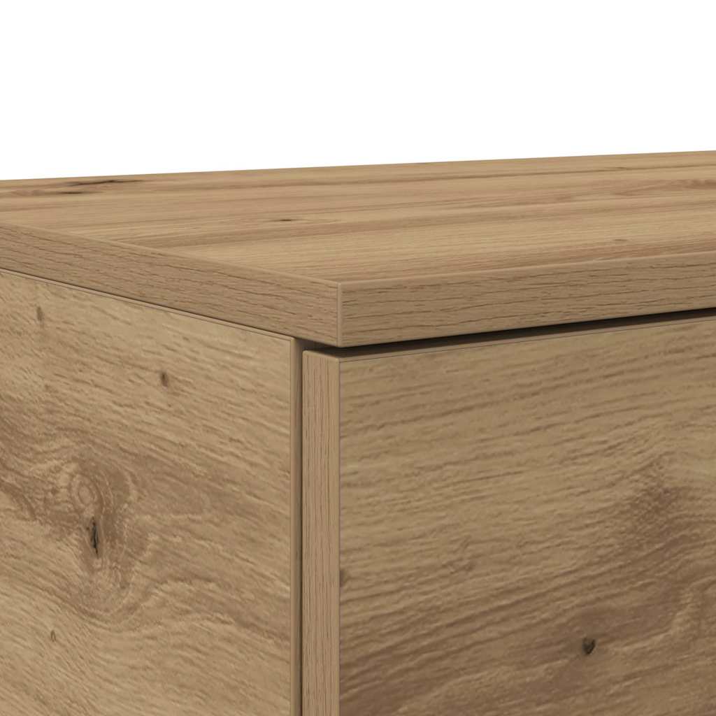 Bed Drawers Artisan Oak 150 x 36.5 x 16.5 cm Engineered Wood