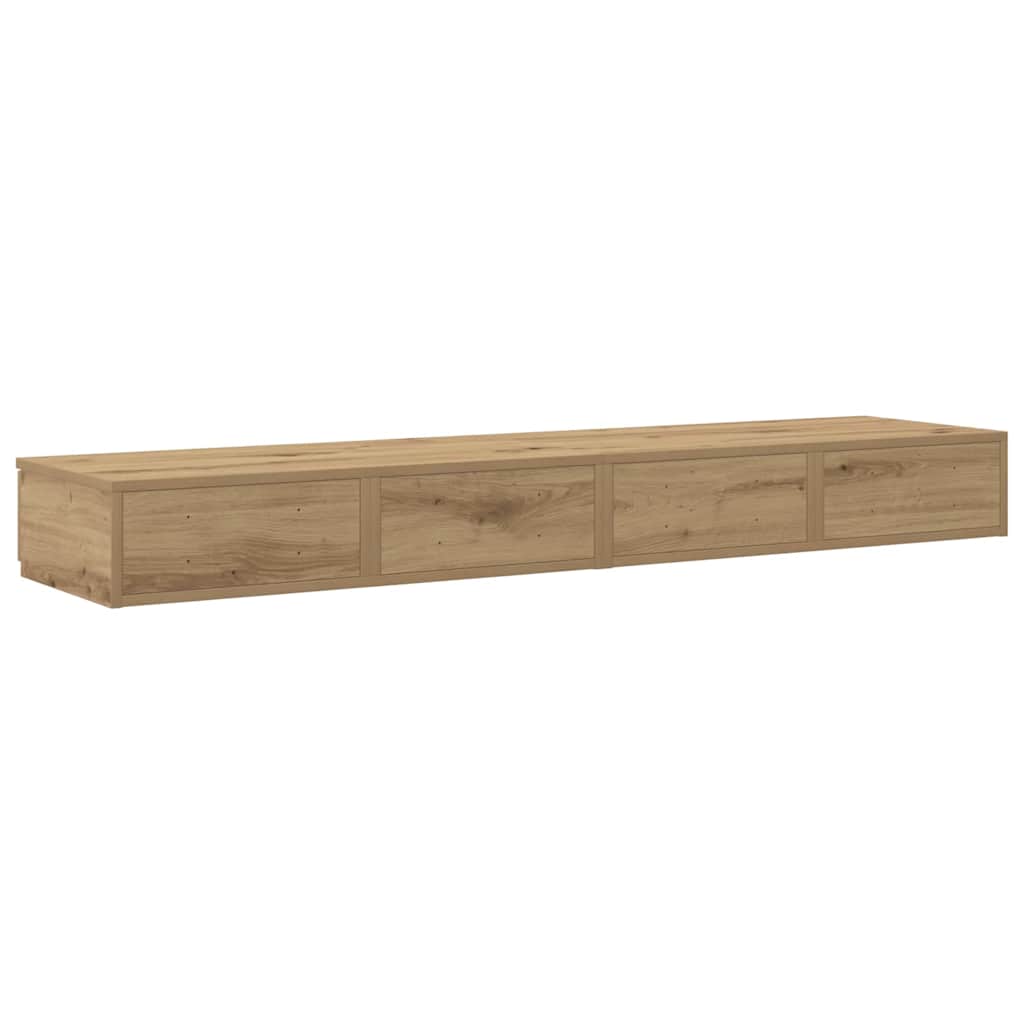 Bed Drawers Artisan Oak 150 x 36.5 x 16.5 cm Engineered Wood