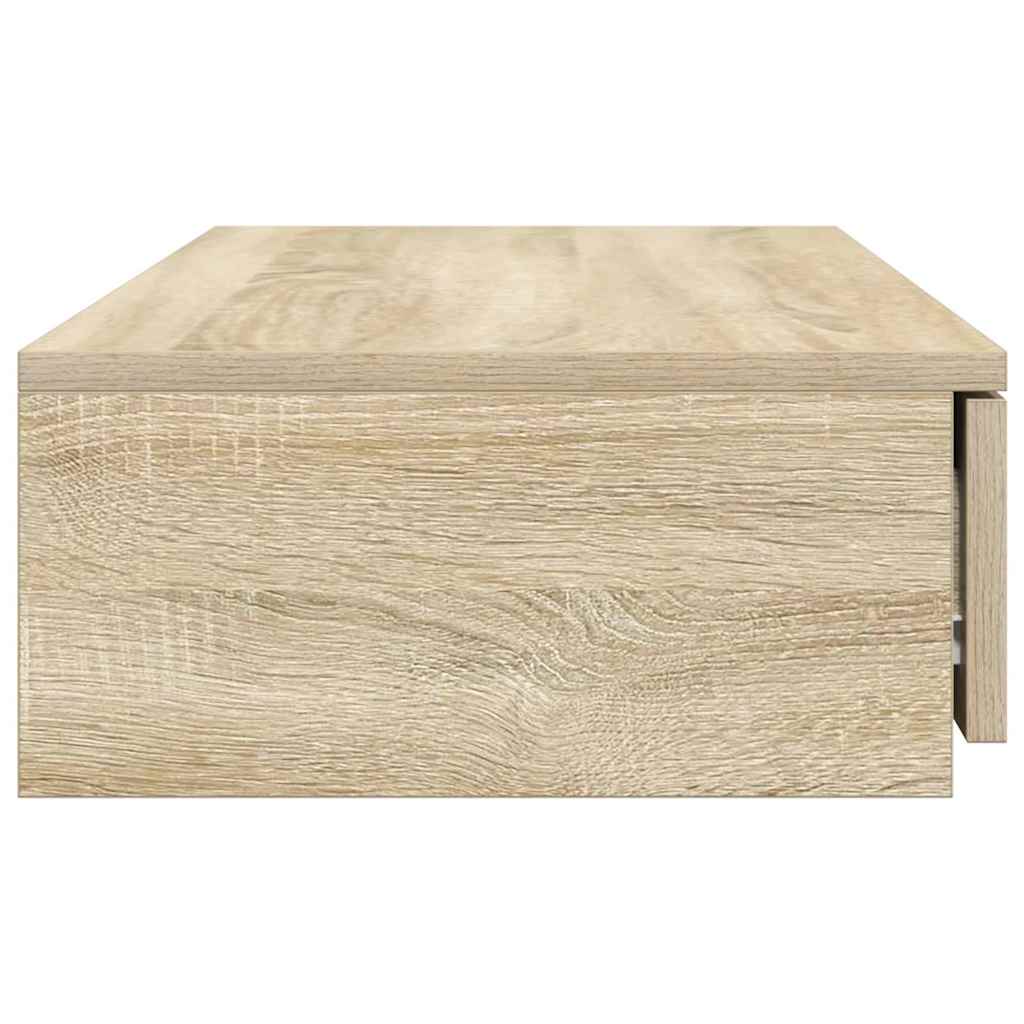 Bed Drawers Sonoma Oak 75 x 36.5 x 16.5 cm Engineered Wood