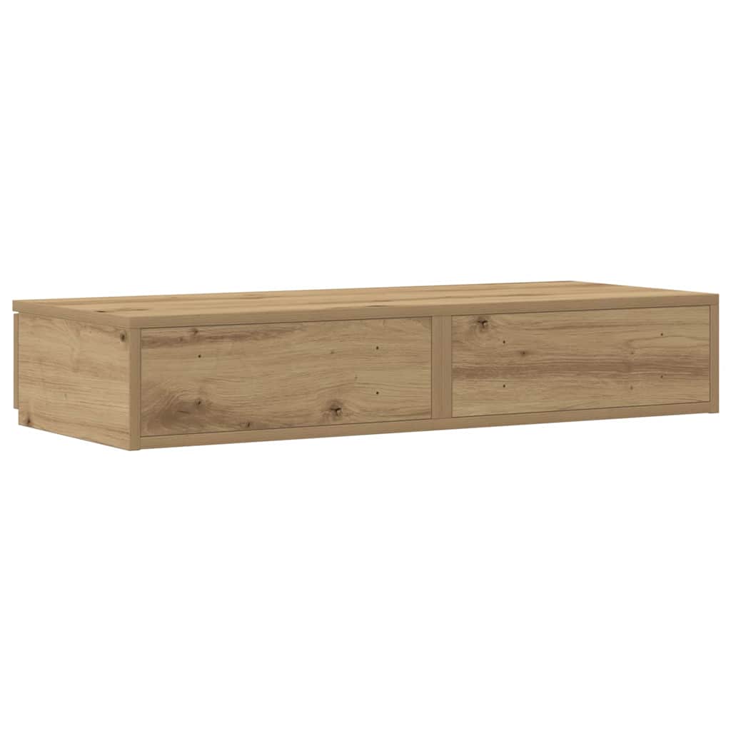 Bed Drawers Artisan Oak 75 x 36.5 x 16.5 cm Engineered Wood